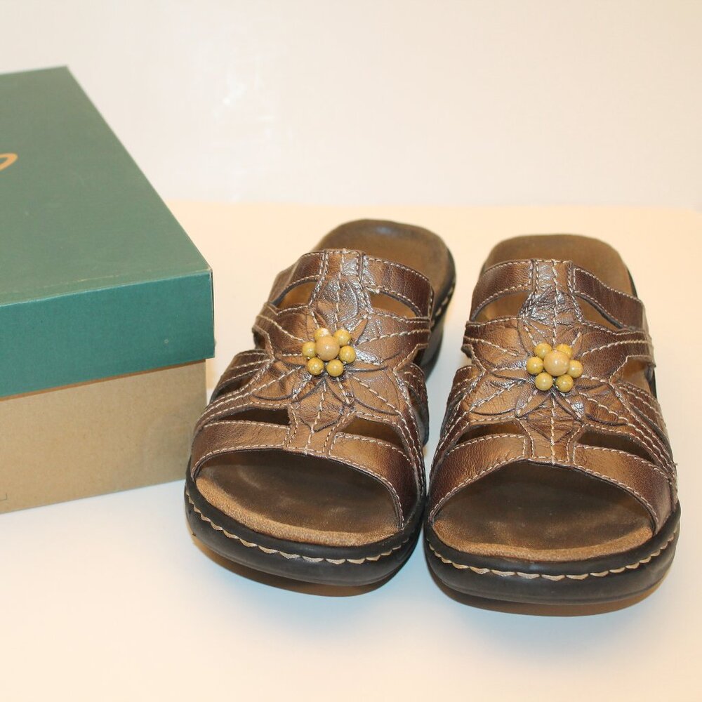 Clarks Lexi Myrtle Sandals - 8 XW